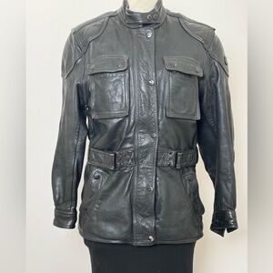 Vintage Hein Gerick leather motorcycle jacket